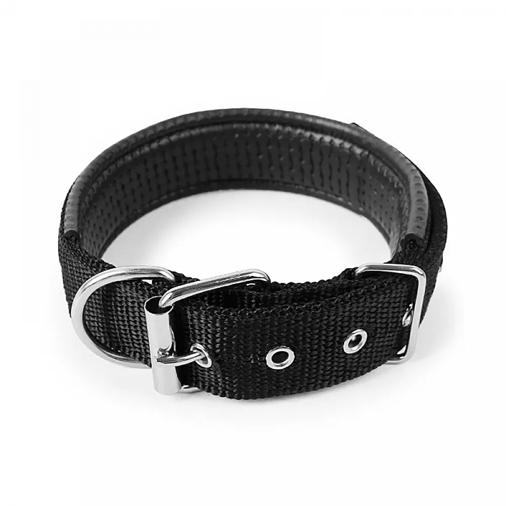 Нашийник для собак Taotaopets 177701 XXL Black двошаровий регульований Нашийник для собак Taotaopets 177701 XXL Black двошаровий регульований