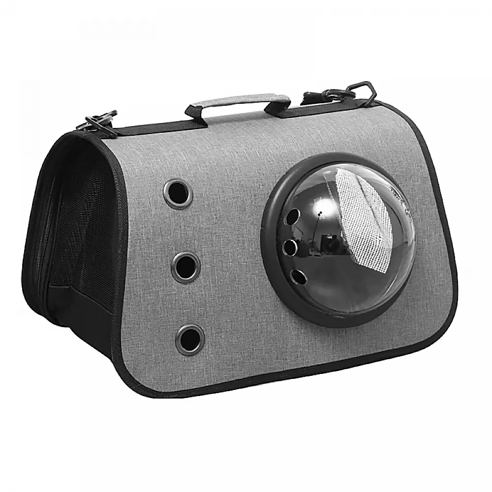 Сумка-перенесення Taotaopets 254405 Gray для кішок контейнер розмір 40*25*25cm