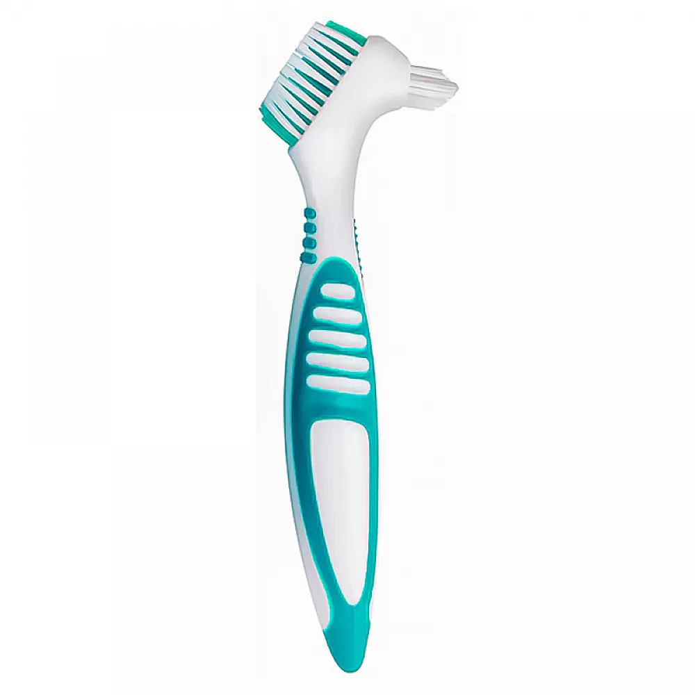 Щетка Lesko 29587 Green для чистки зубных протезов Щетка Lesko 29587 Green для чистки зубных протезов