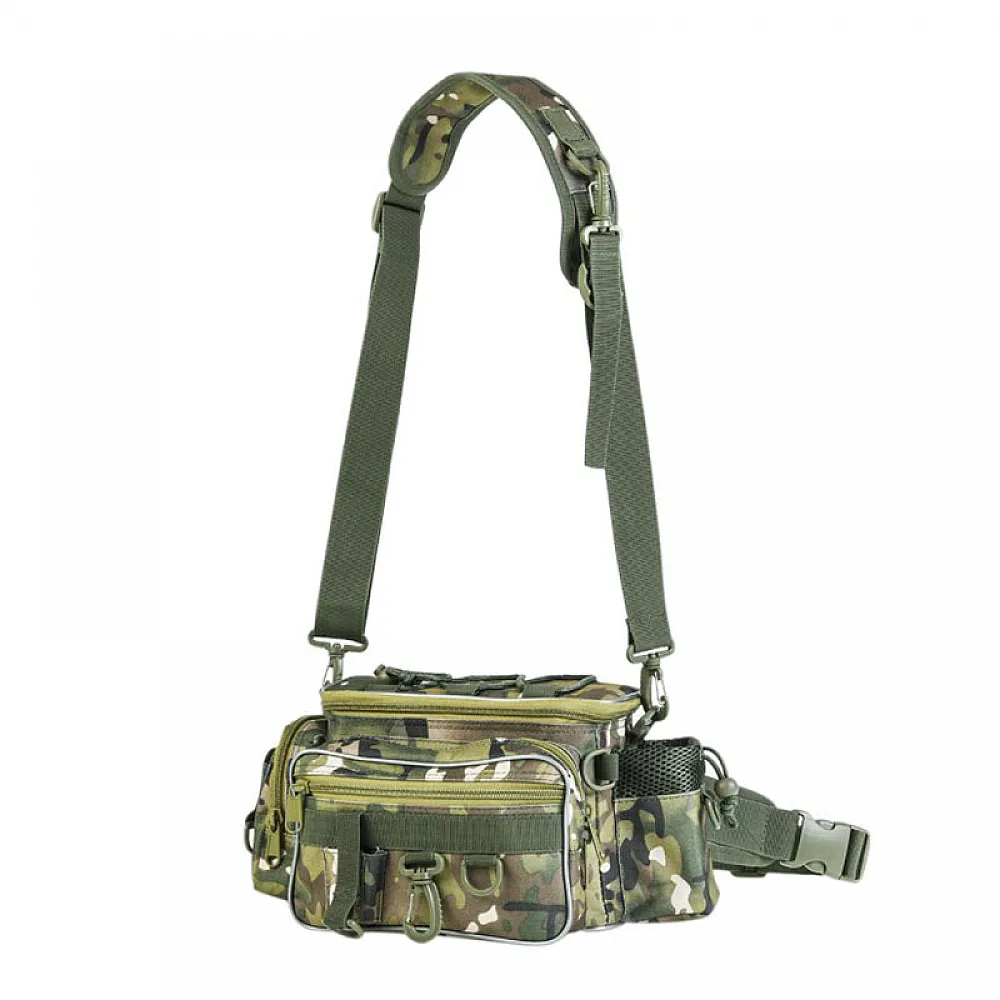 Сумка LEO 28012 Camouflage CP 34*17*16 см для рибальських снастей Сумка LEO 28012 Camouflage CP 34*17*16 см для рибальських снастей