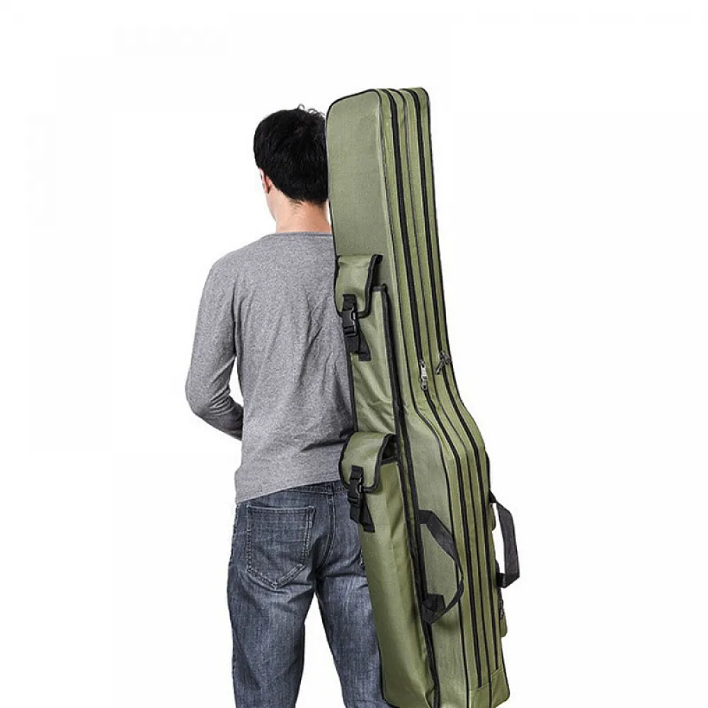 Чохол для вудилищ з котушками LEO 28064 New-Army Green 1,3 м двосекційний тубус
