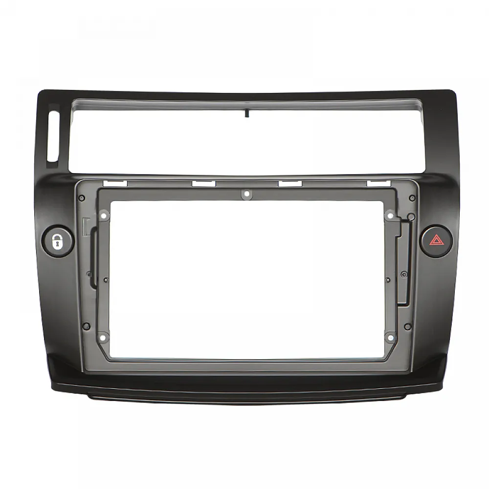 Переходная рамка Lesko 9" Black Citroen C4 2004-2010 6346 Переходная рамка Lesko 9" Black Citroen C4 2004-2010 6346