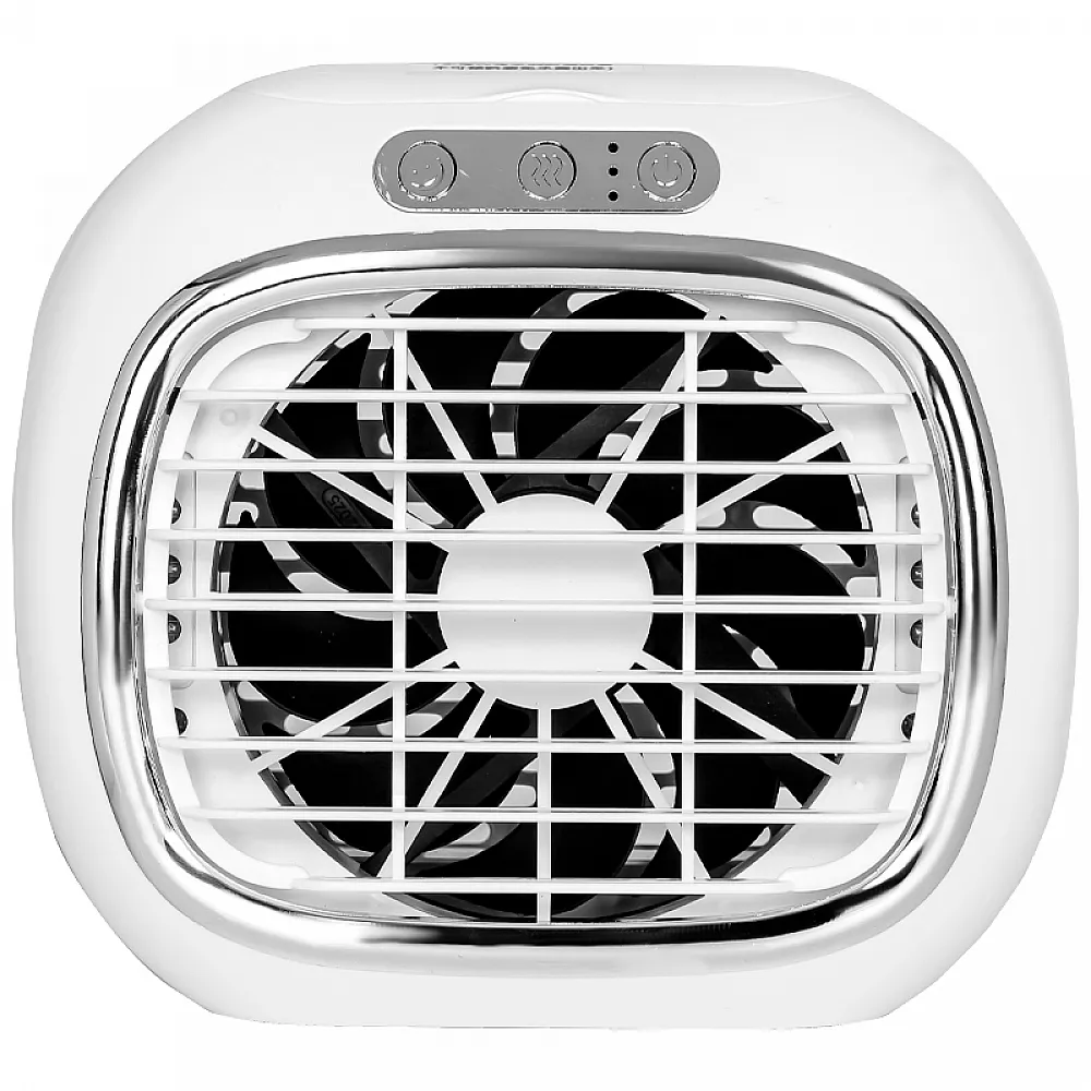 Портативний міні кондиціонер Lesko Chilly Air W-9 White охолоджувач повітря Портативний міні кондиціонер Lesko Chilly Air W-9 White охолоджувач повітря