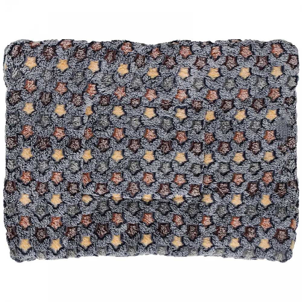 Лежак для тварини для котів та собак Taotaopets 573301 Gray Stars L (50*70 cm)