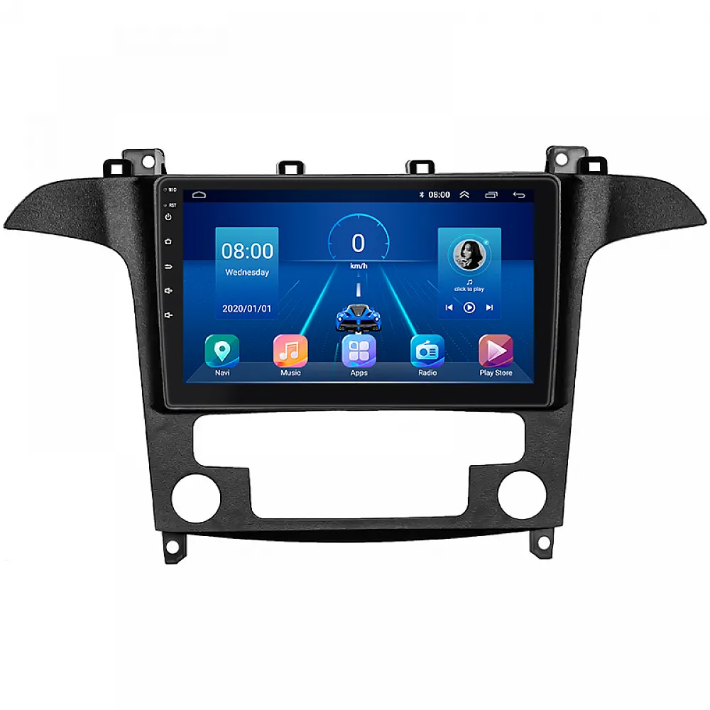 Штатна магнітола Lesko для Ford S-MAX I Рестайлінг 2010-2015 екран 9" 2/32Gb 4G Wi-Fi GPS Top Штатна магнітола Lesko для Ford S-MAX I Рестайлінг 2010-2015 екран 9" 2/32Gb 4G Wi-Fi GPS Top
