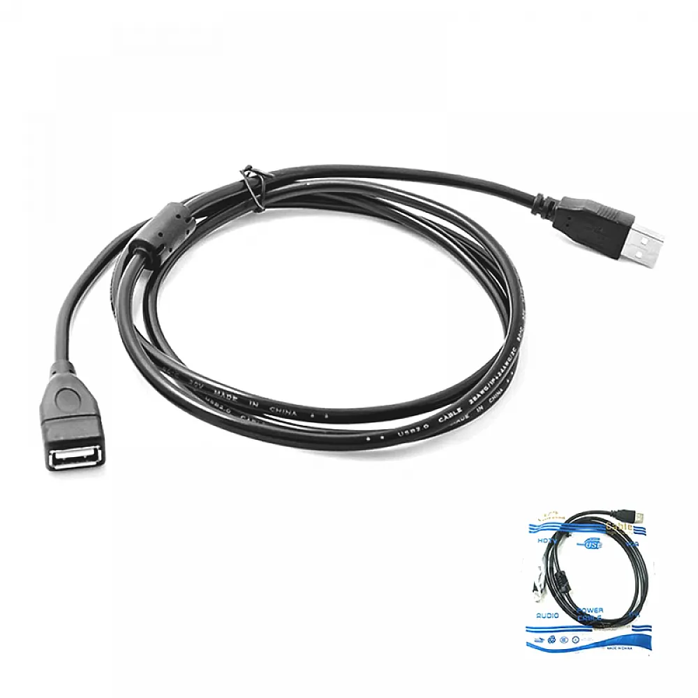 Кабель USB AM/AF 1,5 м Кабель USB AM/AF 1,5 м