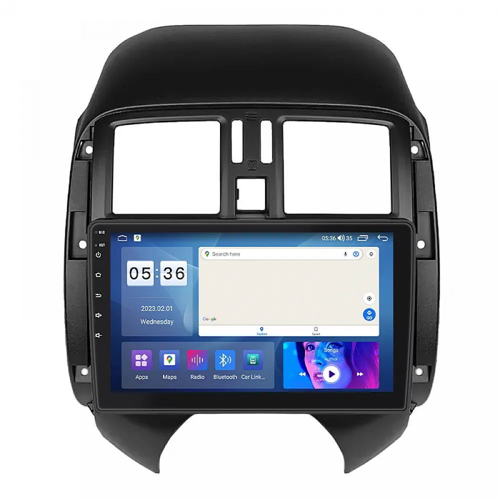 Штатна магнітола Lesko для Nissan Versa II Рестайлінг 2014-2019 екран 9" 2/32Gb CarPlay 4G Wi-Fi GPS Prime Штатна магнітола Lesko для Nissan Versa II Рестайлінг 2014-2019 екран 9" 2/32Gb CarPlay 4G Wi-Fi GPS Prime