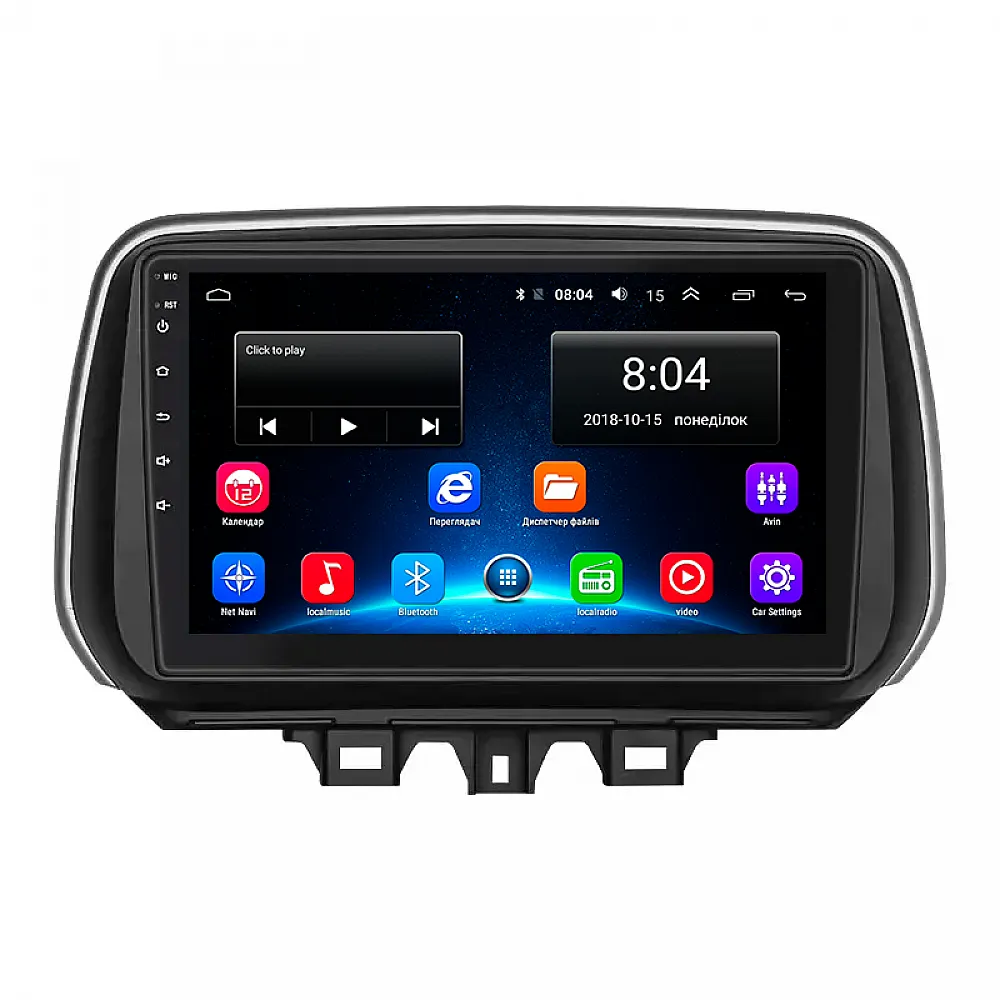 Штатна магнітола Lesko для Hyundai Tucson III Рестайлінг 2018-2021 екран 10" 2/32Gb Wi-Fi GPS Base Штатна магнітола Lesko для Hyundai Tucson III Рестайлінг 2018-2021 екран 10" 2/32Gb Wi-Fi GPS Base