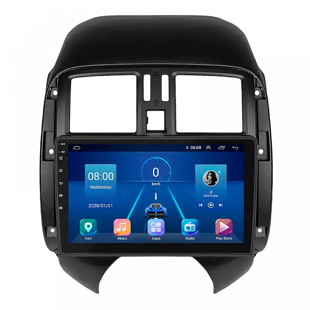 Штатная магнитола Lesko для Nissan Versa II Рестайлинг 2014-2019 экран 9" 6/128Gb 4G Wi-Fi GPS Top Штатная магнитола Lesko для Nissan Versa II Рестайлинг 2014-2019 экран 9" 6/128Gb 4G Wi-Fi GPS Top