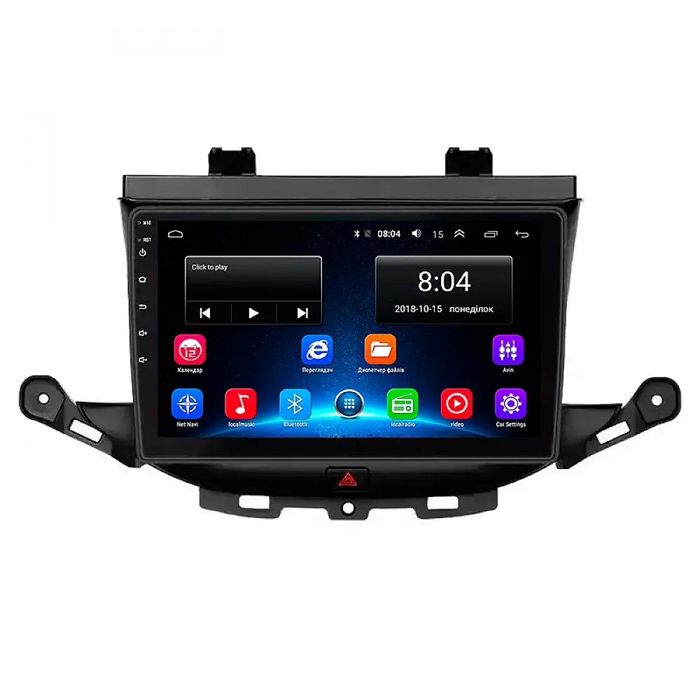Штатная магнитола Lesko для Opel Astra K 2015-2019 экран 9" 2/32Gb Wi-Fi GPS Base