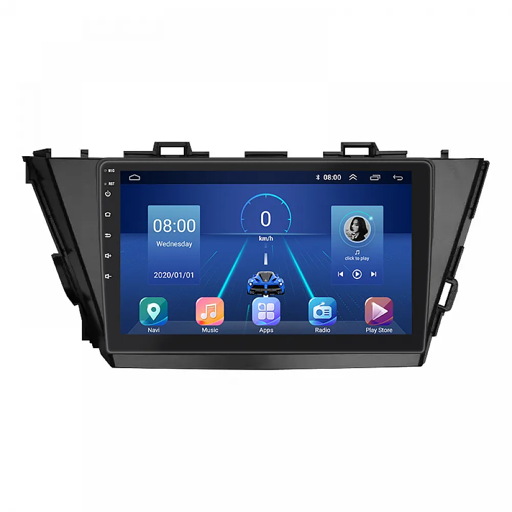 Штатная магнитола Lesko для Toyota Prius v (+) I (ZVW40/41) 2011-2014 экран 9" 2/32Gb 4G Wi-Fi GPS Top
