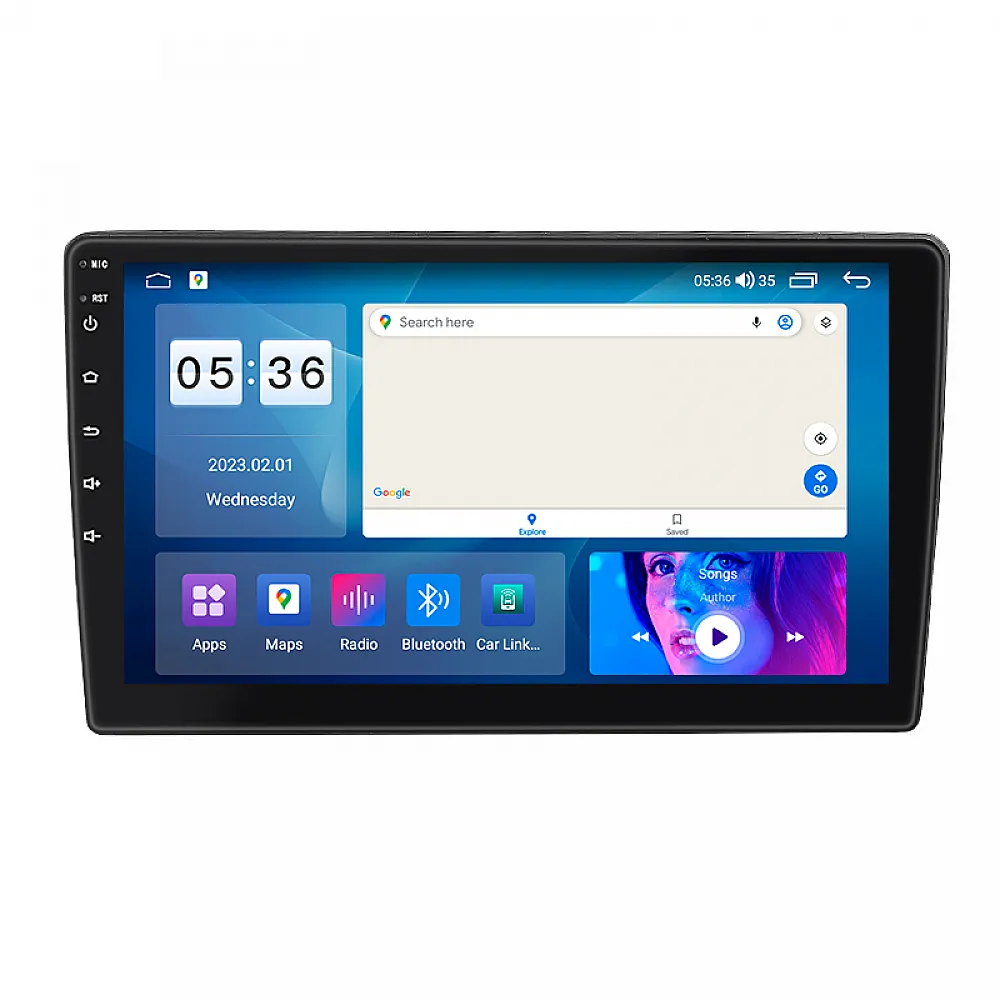 Штатна магнітола Lesko для Kia Optima I 2000-2002 екран 9" 4/64Gb CarPlay 4G Wi-Fi GPS Prime