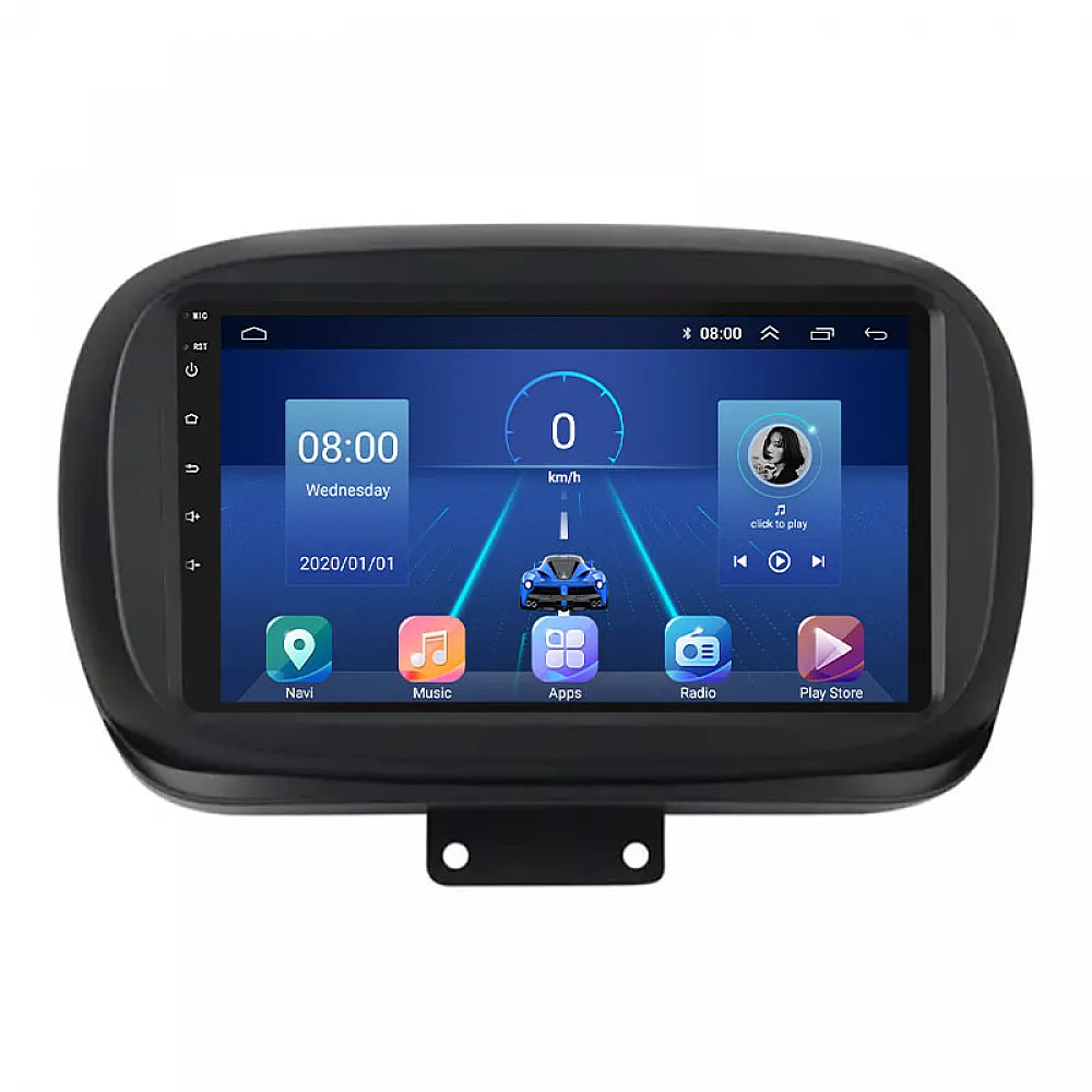 Штатна магнітола Lesko для Fiat 500X I 2014-2018 екран 9" 6/128Gb 4G Wi-Fi GPS Top Штатна магнітола Lesko для Fiat 500X I 2014-2018 екран 9" 6/128Gb 4G Wi-Fi GPS Top
