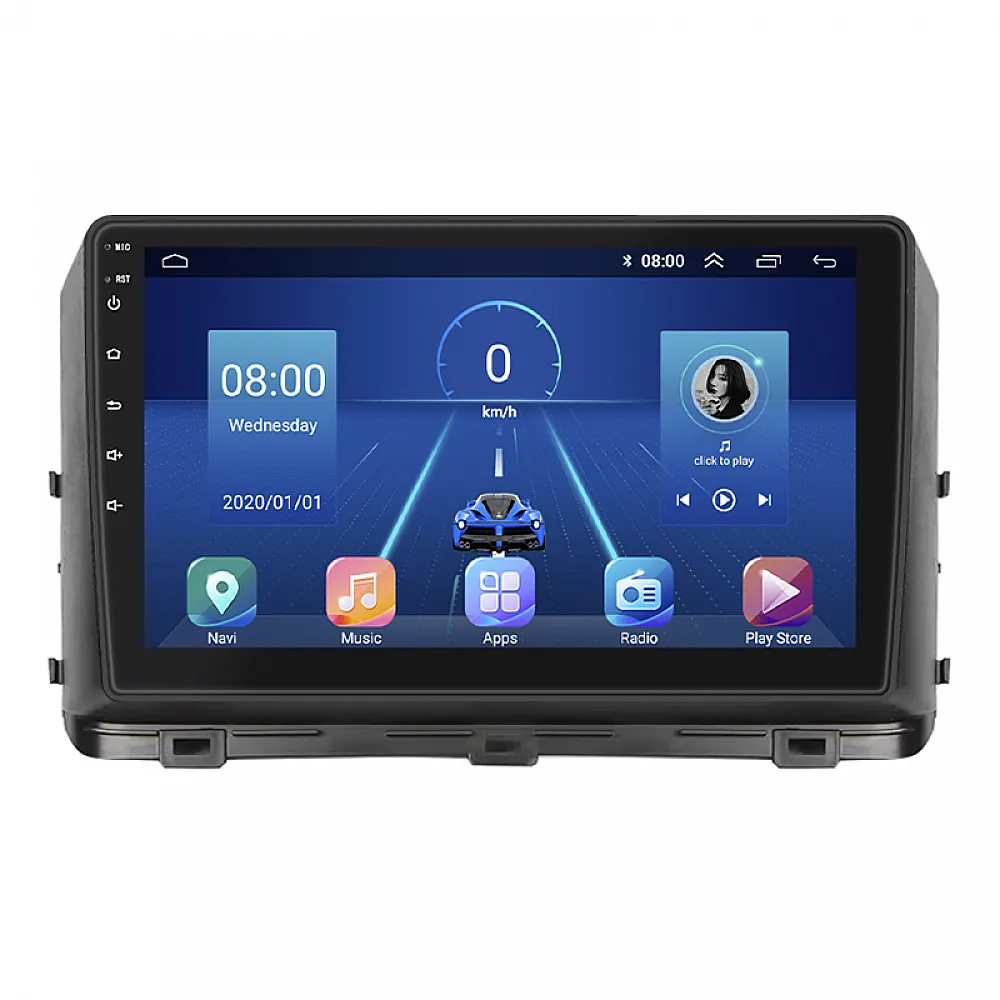 Штатна магнітола Lesko для Kia Ceed III Рестайлінг 2021-н.в. екран 10" 6/128Gb 4G Wi-Fi GPS Top