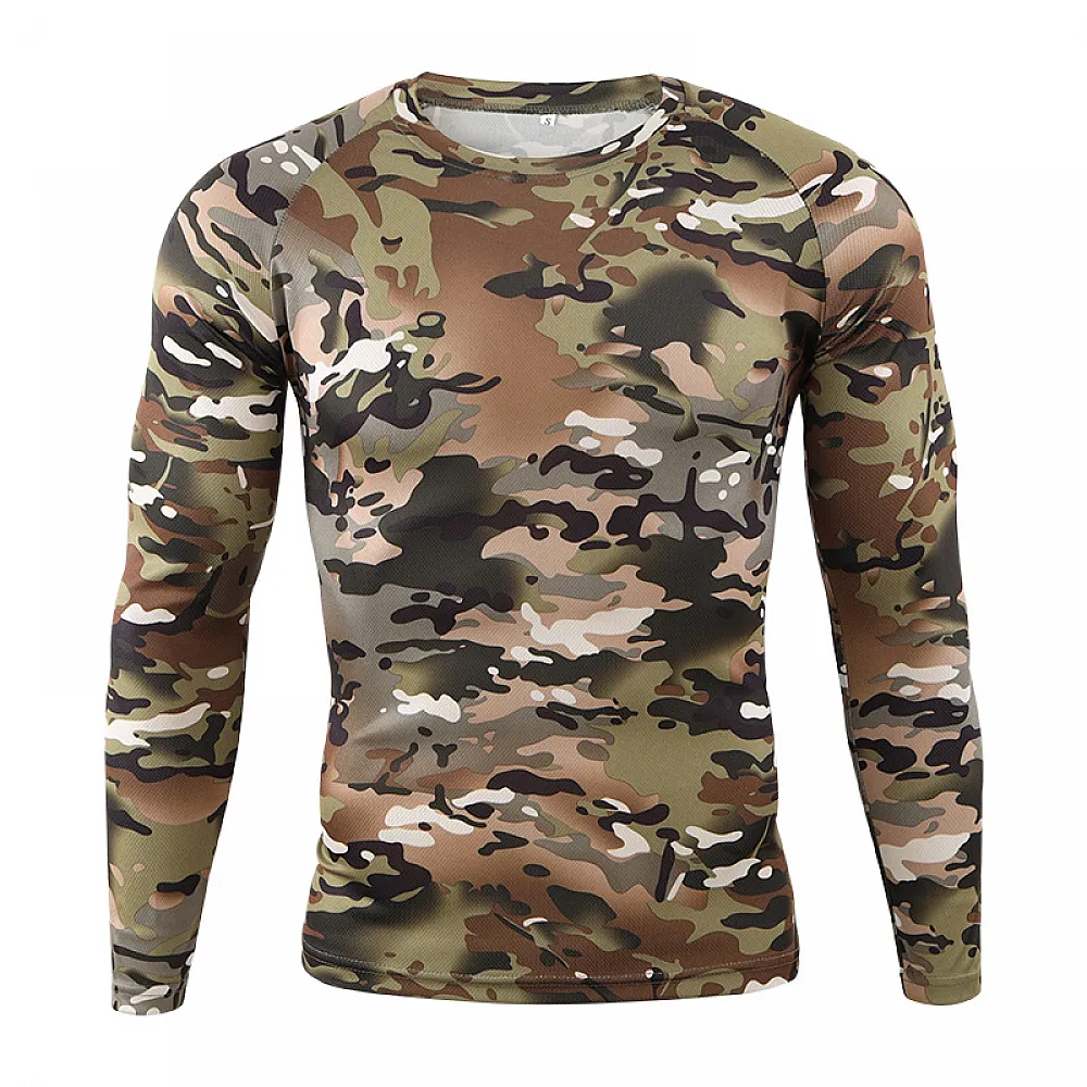 Лонгслів з довгим рукавом A659 Camouflage CP S