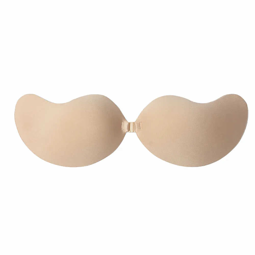 Бюстгалтер-невидимка Fly Bra G00D88 з ефектом Рush Up без бретелів Бежевий A
