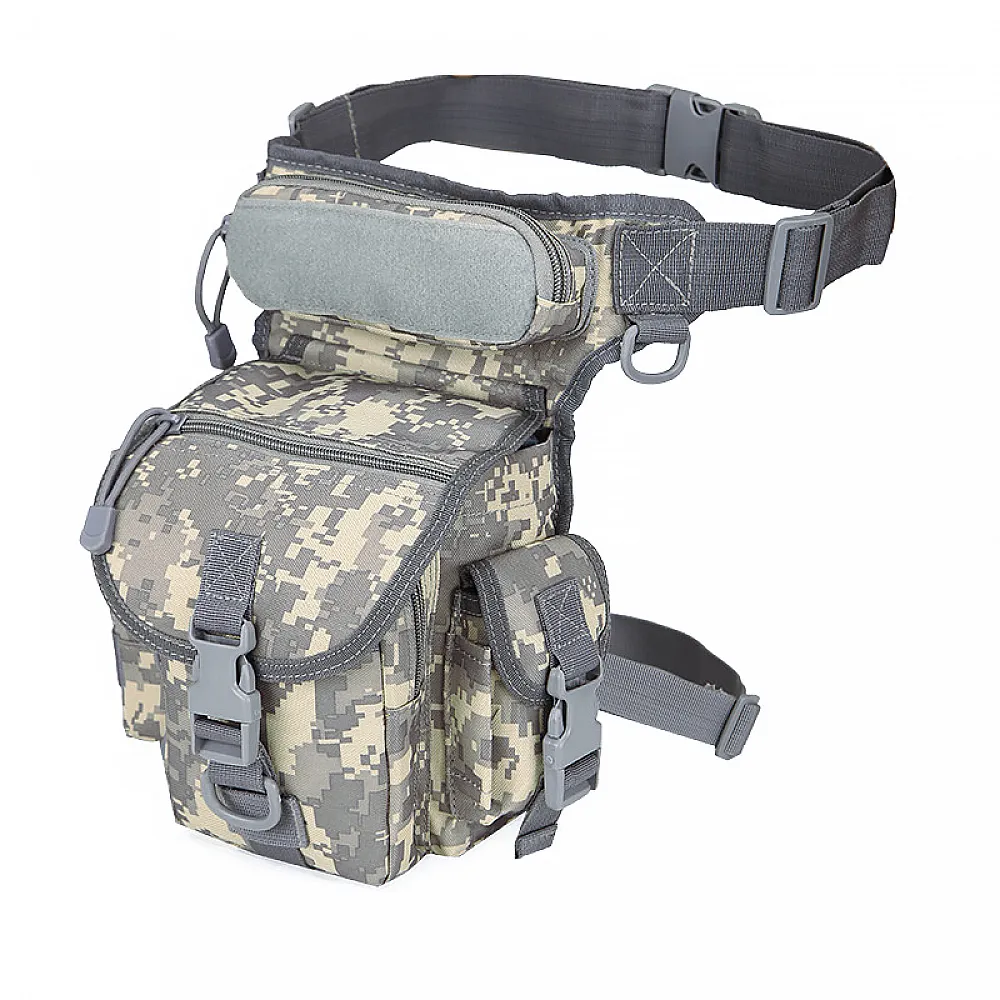 Сумка тактична на стегно AOKALI Outdoor A90 ACU Digital Sand