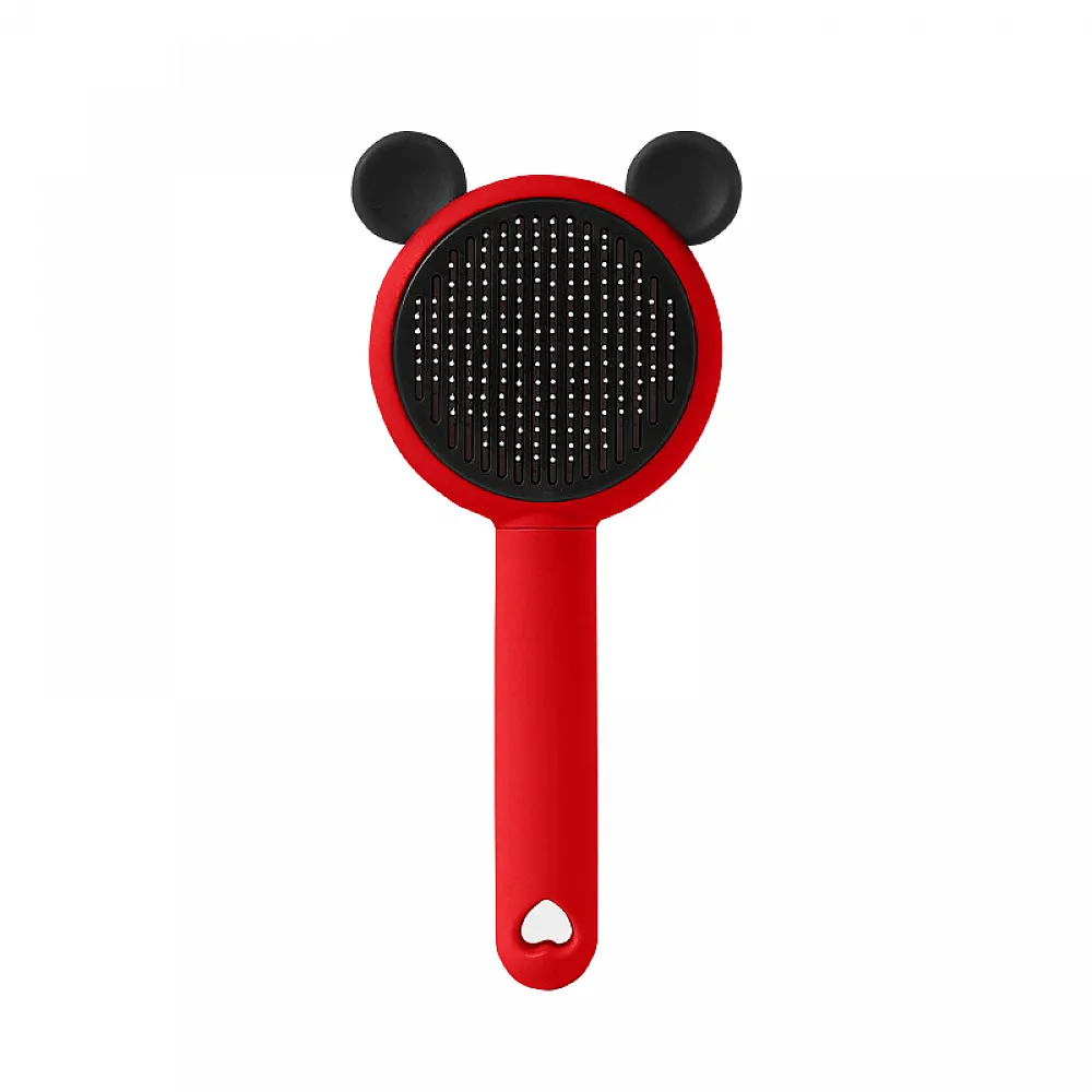 Расческа для шерсти животных DT-1152 Red + Black Расческа для шерсти животных DT-1152 Red + Black