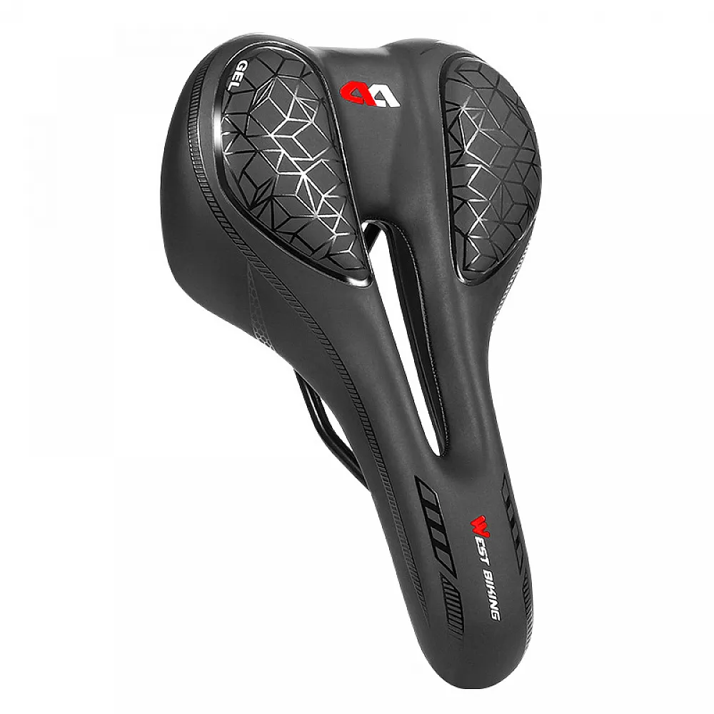 Cедло для велосипеда West Biking YP0801128 анатомическое с гелевым наполнителем Cедло для велосипеда West Biking YP0801128 анатомическое с гелевым наполнителем