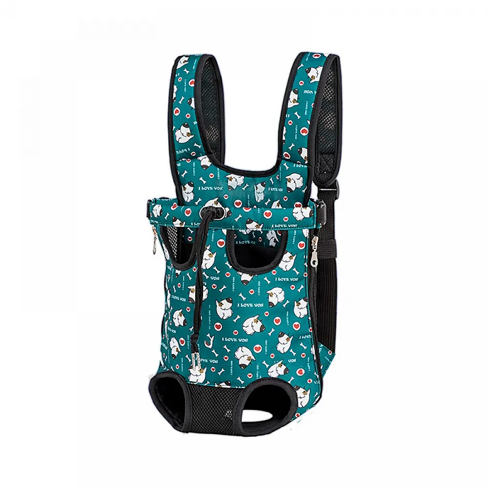 Рюкзак- кенгуру для животных A01002-GN Green Puppy XL Рюкзак- кенгуру для животных A01002-GN Green Puppy XL