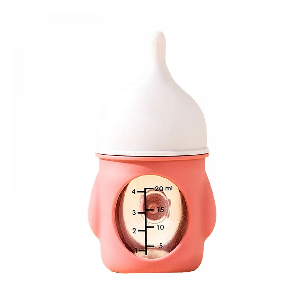 Бутылка для кормления молоком котят и щенков 2404SPBL8061 80 мл с соской Red