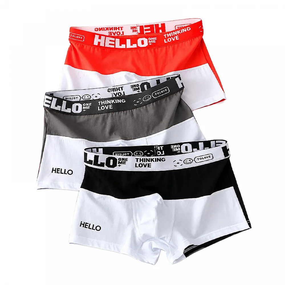 Набор мужских трусов боксеров PB3259 Coral/Gray/Black из 3 шт L Набор мужских трусов боксеров PB3259 Coral/Gray/Black из 3 шт L