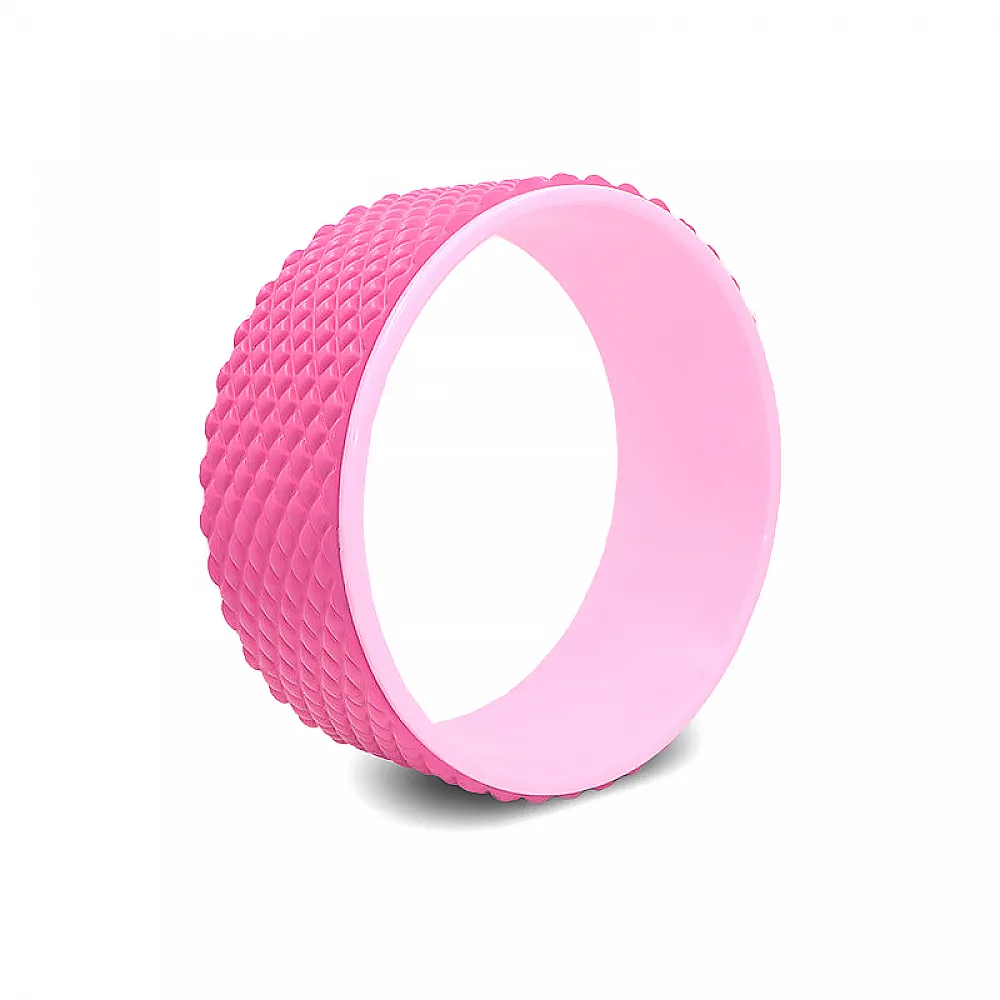 Колесо Dobetters Yoga DBT-Y2 Pink для йоги и фитнеса стретчинг ролик йога-кольцо 32*13 см