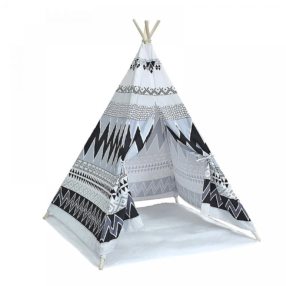 Дитячий ігровий вігвам Littledove AJZ-081 Візерунки удачі будинок намет для дітей
