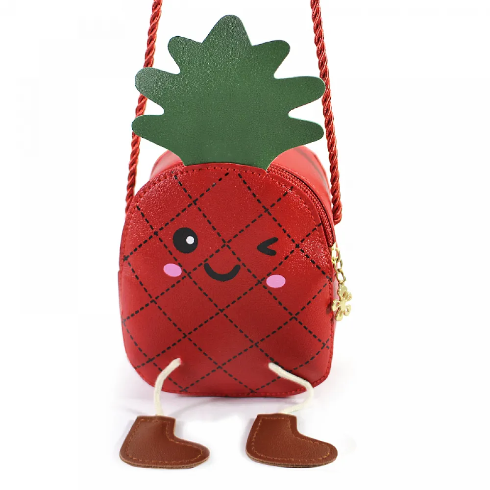 Сумочка для девочек Pineapple A5021 Red детская на плечо