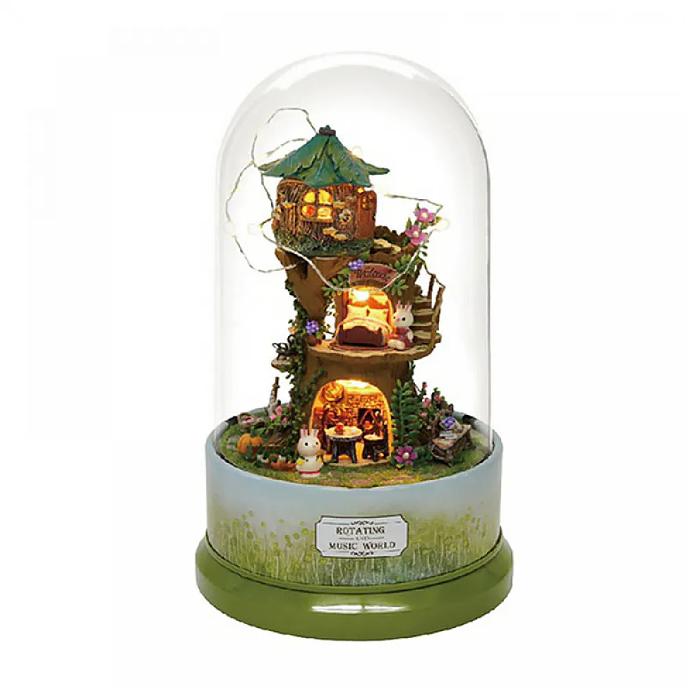Дитячий ляльковий будинок DIY Cute Room B-027 Forest Fantasy конструктор під куполом для дітей
