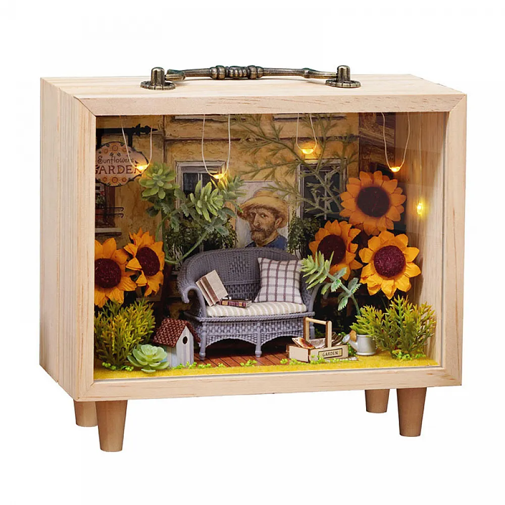 Дитячий конструктор DIY Cute Room K-007 Sunflower Garden дитячий конструктор в коробці