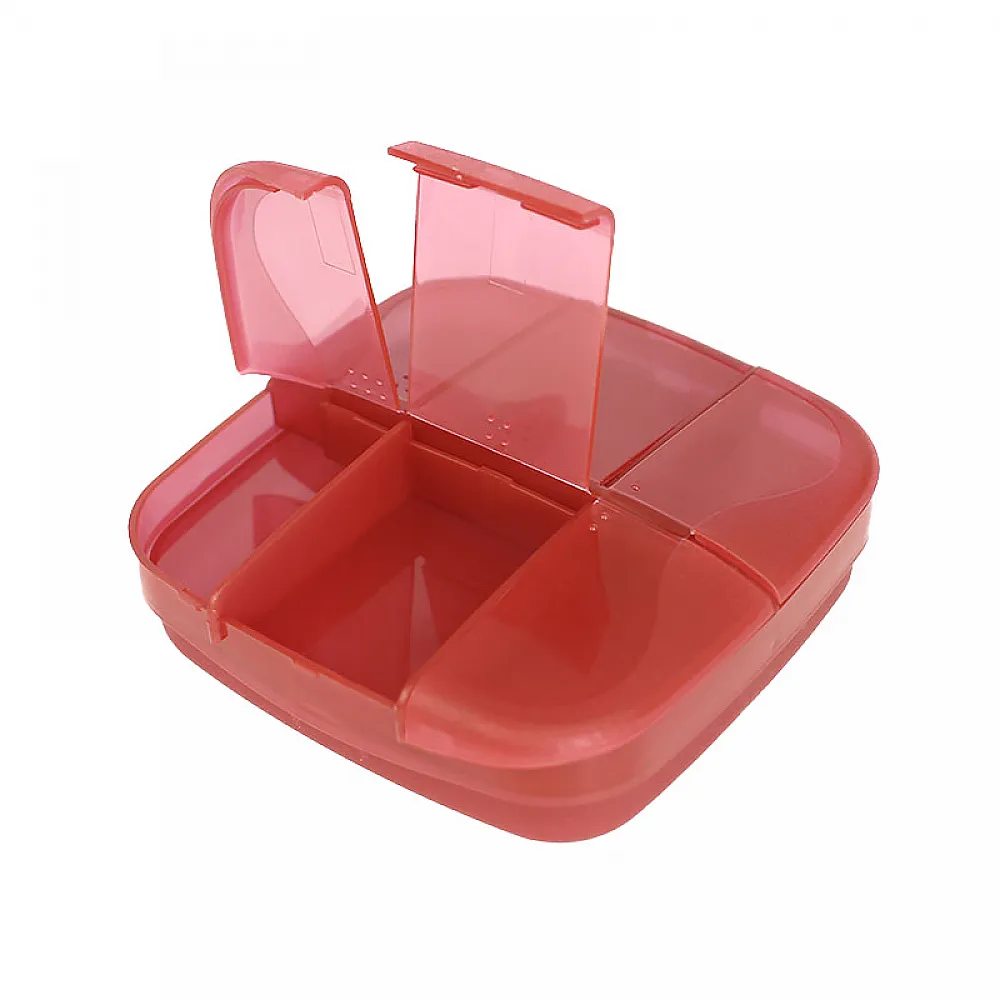 Таблетка органайзер Lesko FY-8828 Red контейнер для таблеток