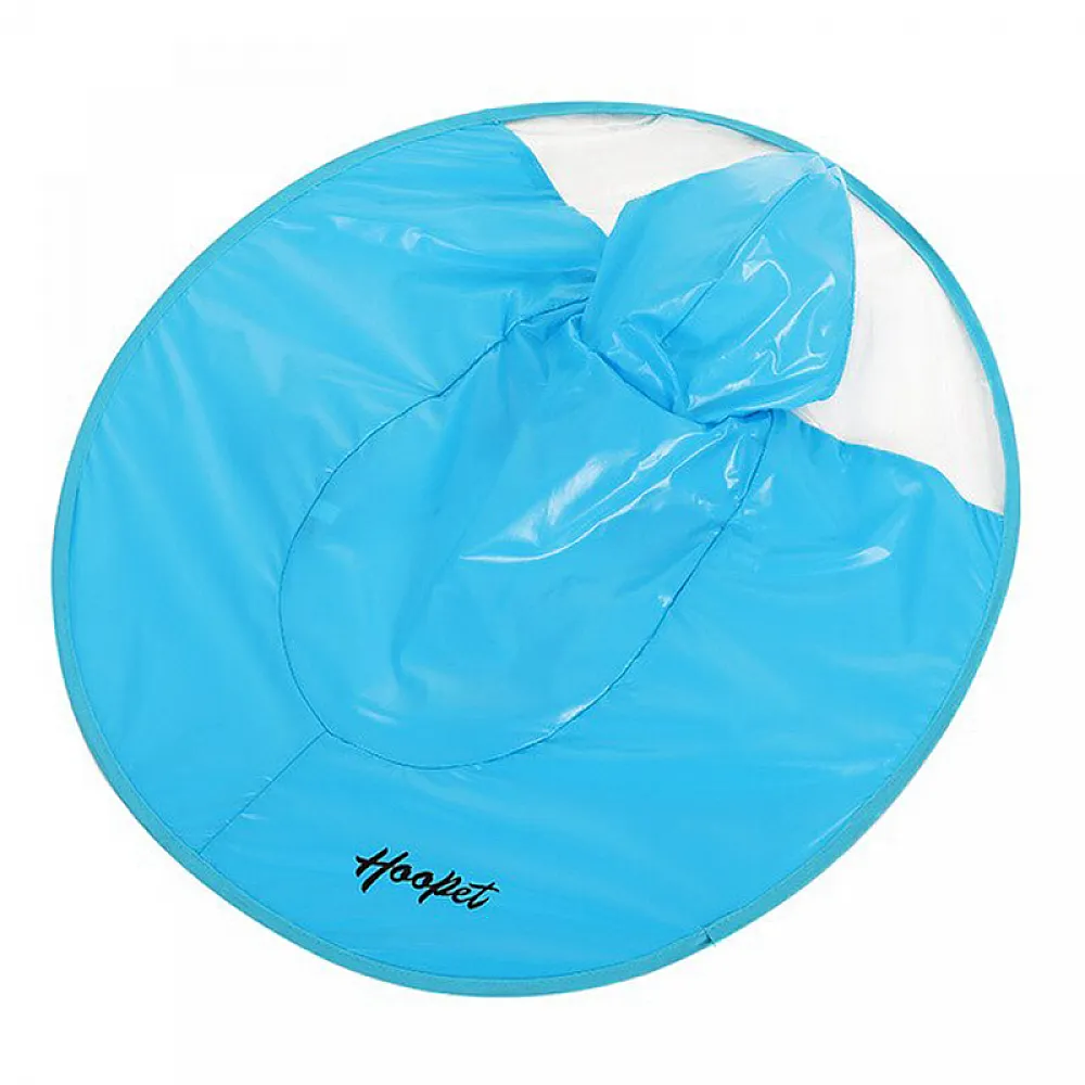 Дождевик для собак Hoopet HY-1555 Blue S куртка плащевка для животных