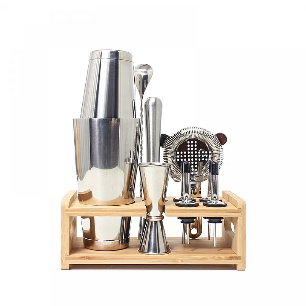 Набор для бара 10 предметов Creation K10-11 с подставкой для приготовления напитков