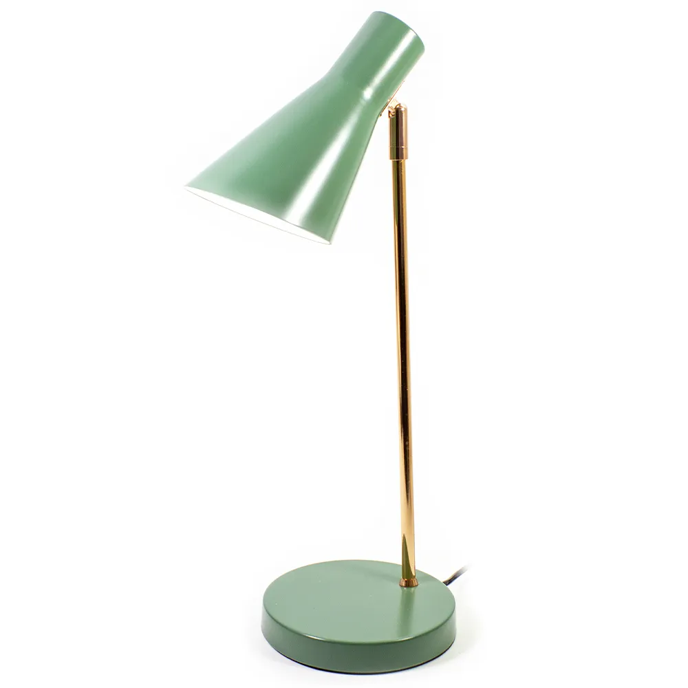 Настільна лампа Lesko 0114 Green офісна нічник для кімнати
