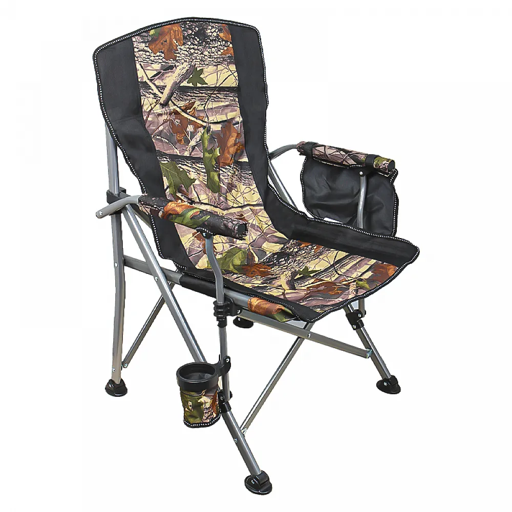 Розкладне крісло Lesko S4577 Camouflage для риболовлі пікніків дачі