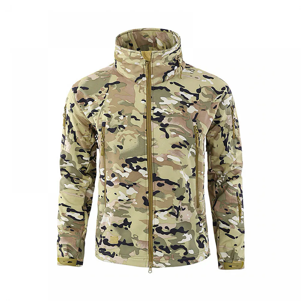Тактична куртка № 2 Lesko A012 Camouflage CP 3XL військова камуфляж