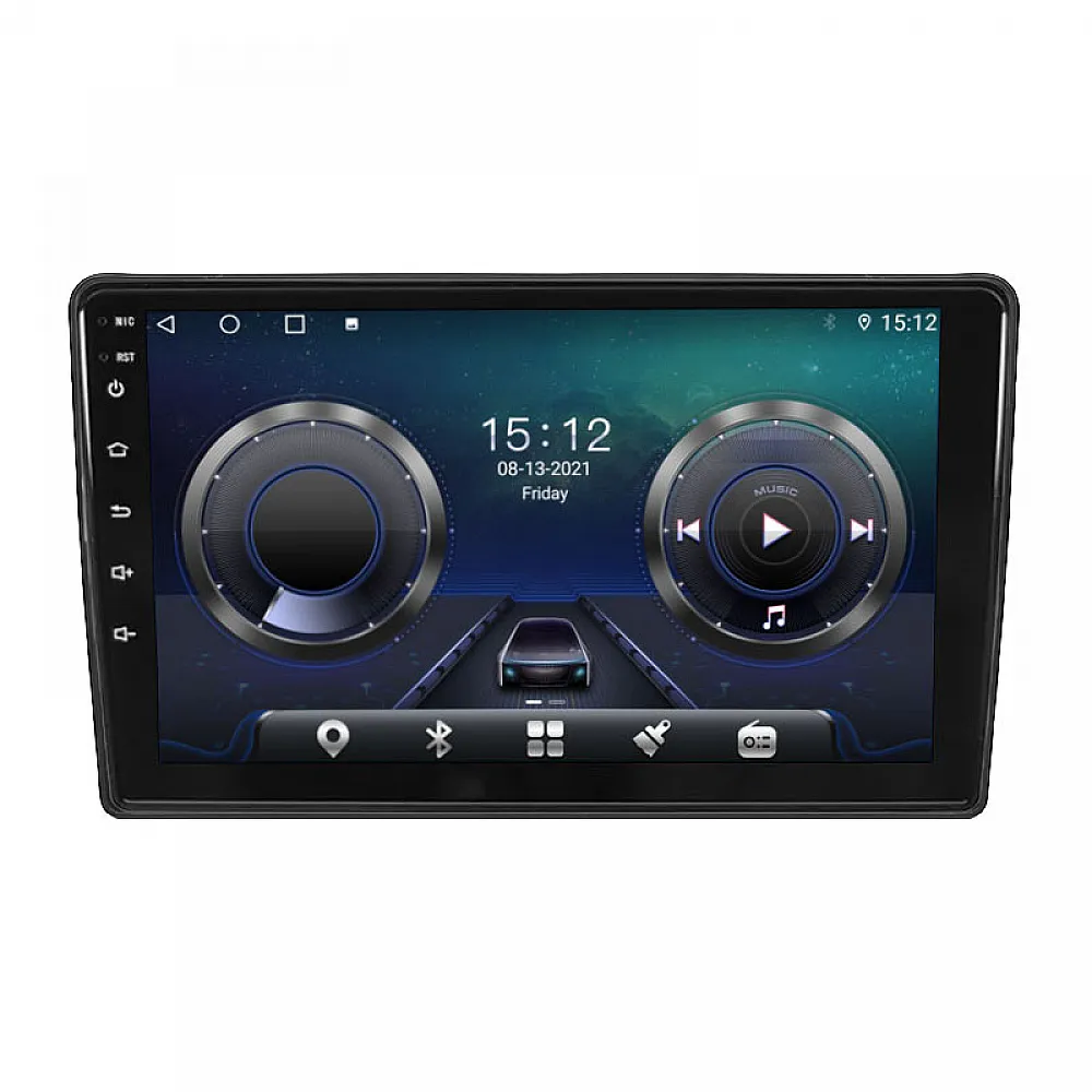 Штатна магнітола Lesko для Renault Symbol ll 2008-2012 екран 9" 4/32Gb 4G+CarPlay Wi-Fi Android