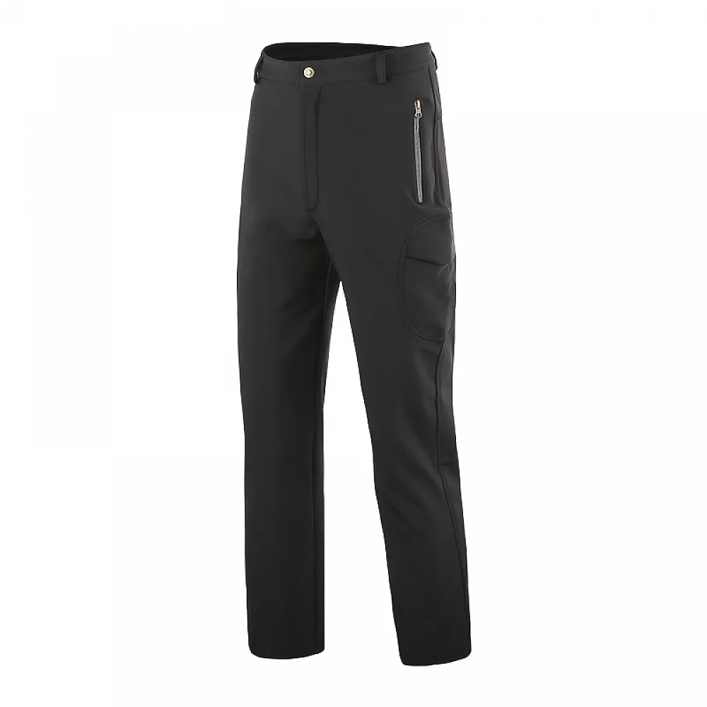 Тактичні штани Lesko B001 Black (XL) стовщені демісезонні з кишенями для спецслужб