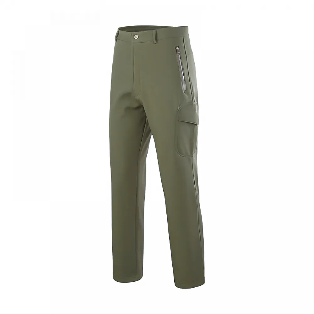 Тактические штаны Lesko B001 Green (L) однотонные военные на демисезон с карманами на молнии