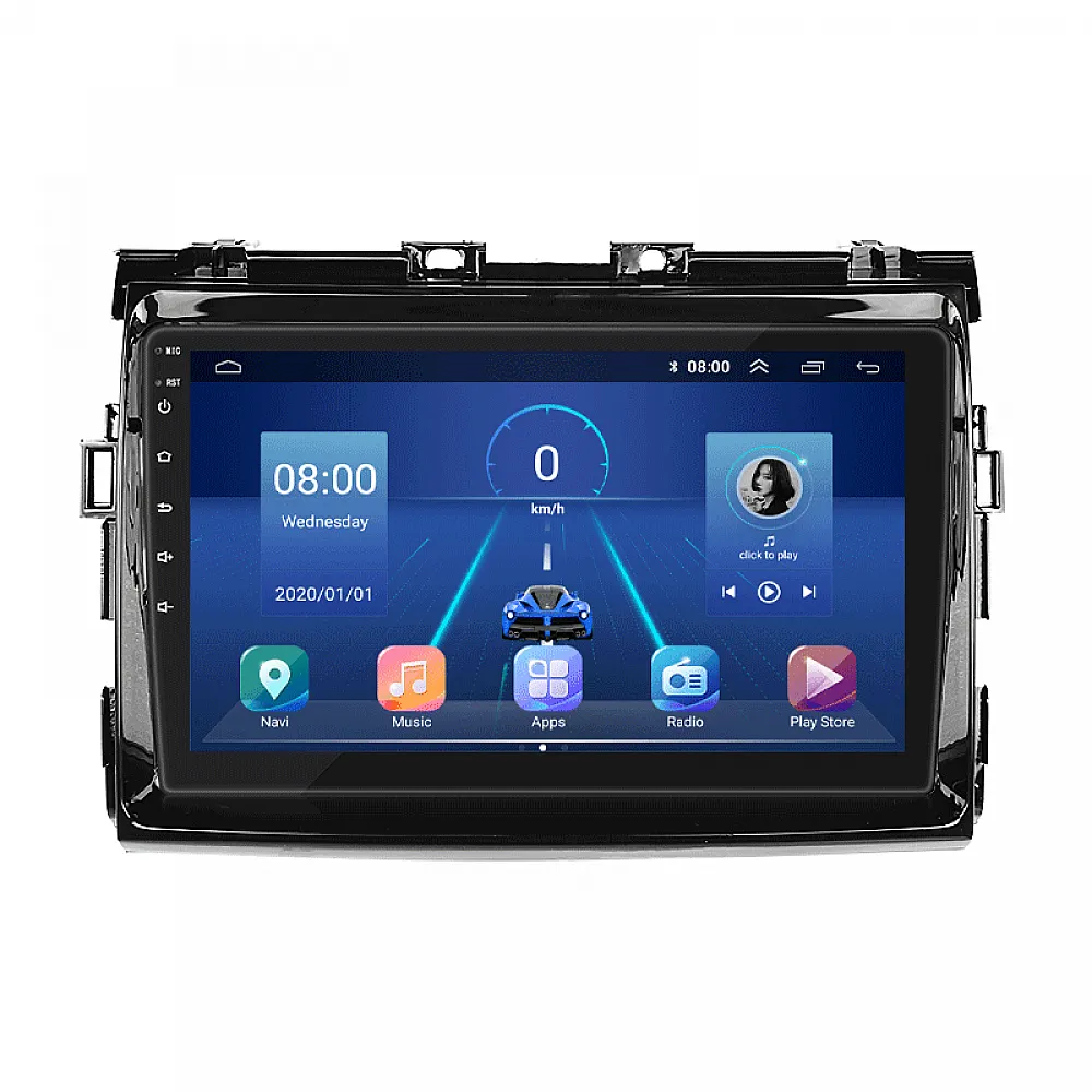 Штатна магнітола 9" Lesko для Toyota Estima III 2006-2008 6/128Gb 4G Wi-Fi GPS Top Toyota