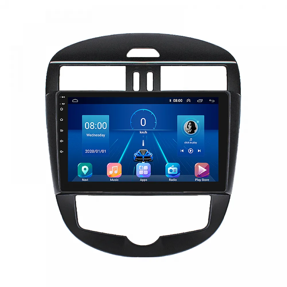 Штатная магнитола 10" Lesko для Nissan Pulsar VI (C13) 2014-2018 6/128Gb 4G Wi-Fi GPS Top Ниссан