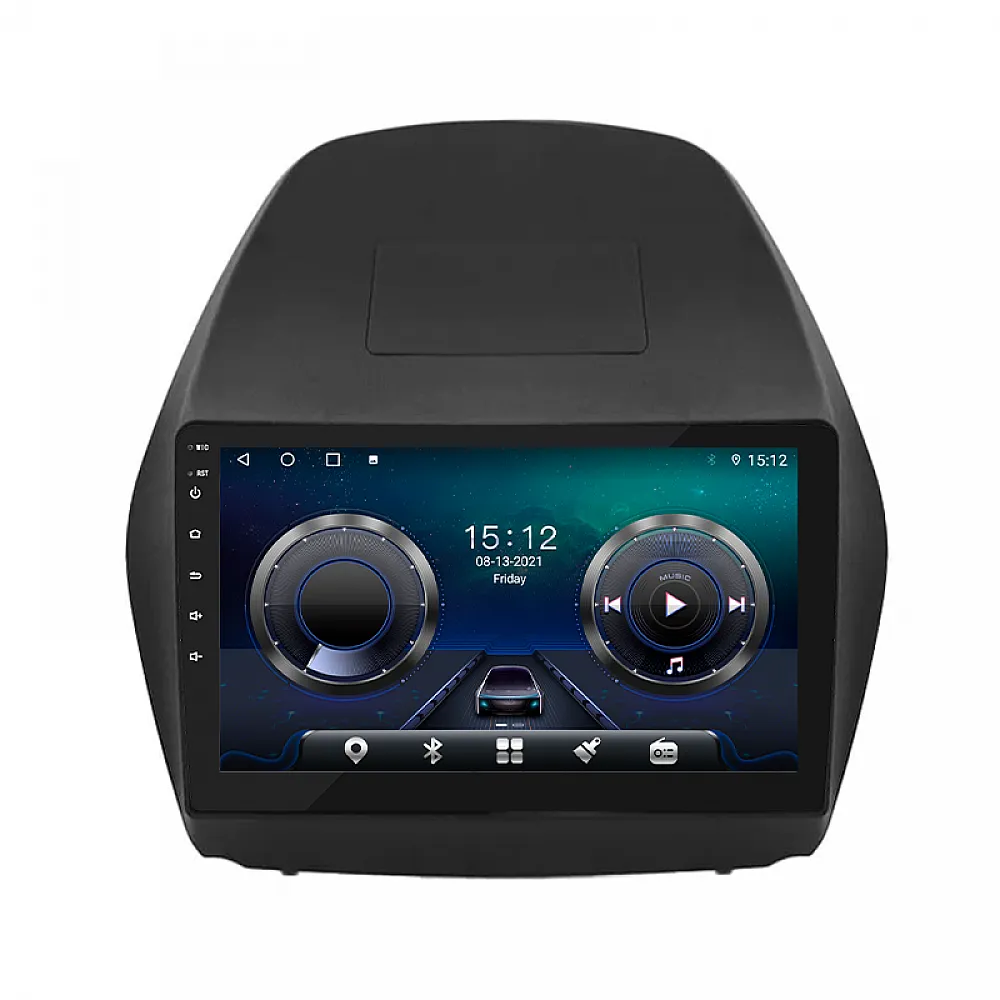 Штатная магнитола Lesko для Hyundai ix35 I 2010-2013 экран 9" 4/32Gb 4G Wi-Fi GPS Top