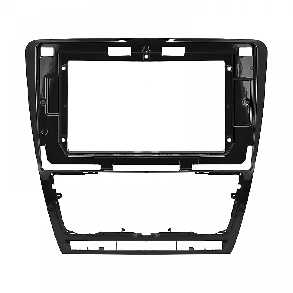 Переходная рамка 10.1" Lesko для автомобиля Skoda Octavia (2004-2013гг.) F-6502 Black Шкода Переходная рамка 10.1" Lesko для автомобиля Skoda Octavia (2004-2013гг.) F-6502 Black Шкода