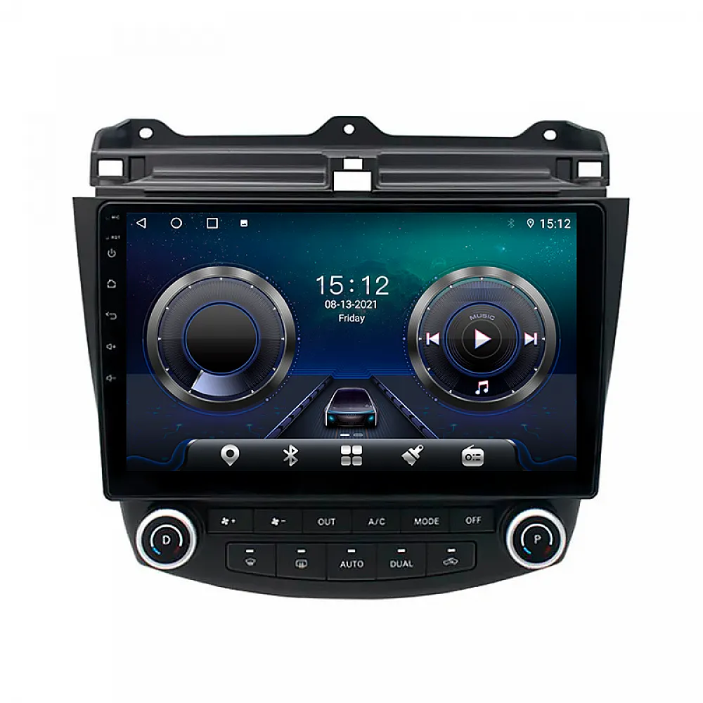 Штатная автомобильная магнитола Lesko Honda Accord 7 2004-2007гг. 10.1" 4+32GB 4G+CarPlay Premium GPS Android