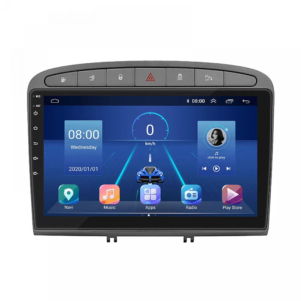 Штатная магнитола 9" Lesko для Peugeot RCZ I Рестайлинг 2012-2015 Top 2/32 4G WiFI GPS Пежо Штатная магнитола 9" Lesko для Peugeot RCZ I Рестайлинг 2012-2015 Top 2/32 4G WiFI GPS Пежо