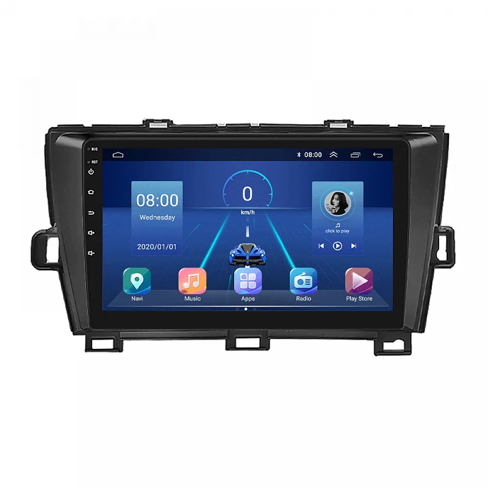 Штатная магнитола 9" Lesko для Toyota Prius III Рестайлинг (XW30) 2011-2015 Top 4/32 4G WiFI GPS Тойота Штатная магнитола 9" Lesko для Toyota Prius III Рестайлинг (XW30) 2011-2015 Top 4/32 4G WiFI GPS Тойота