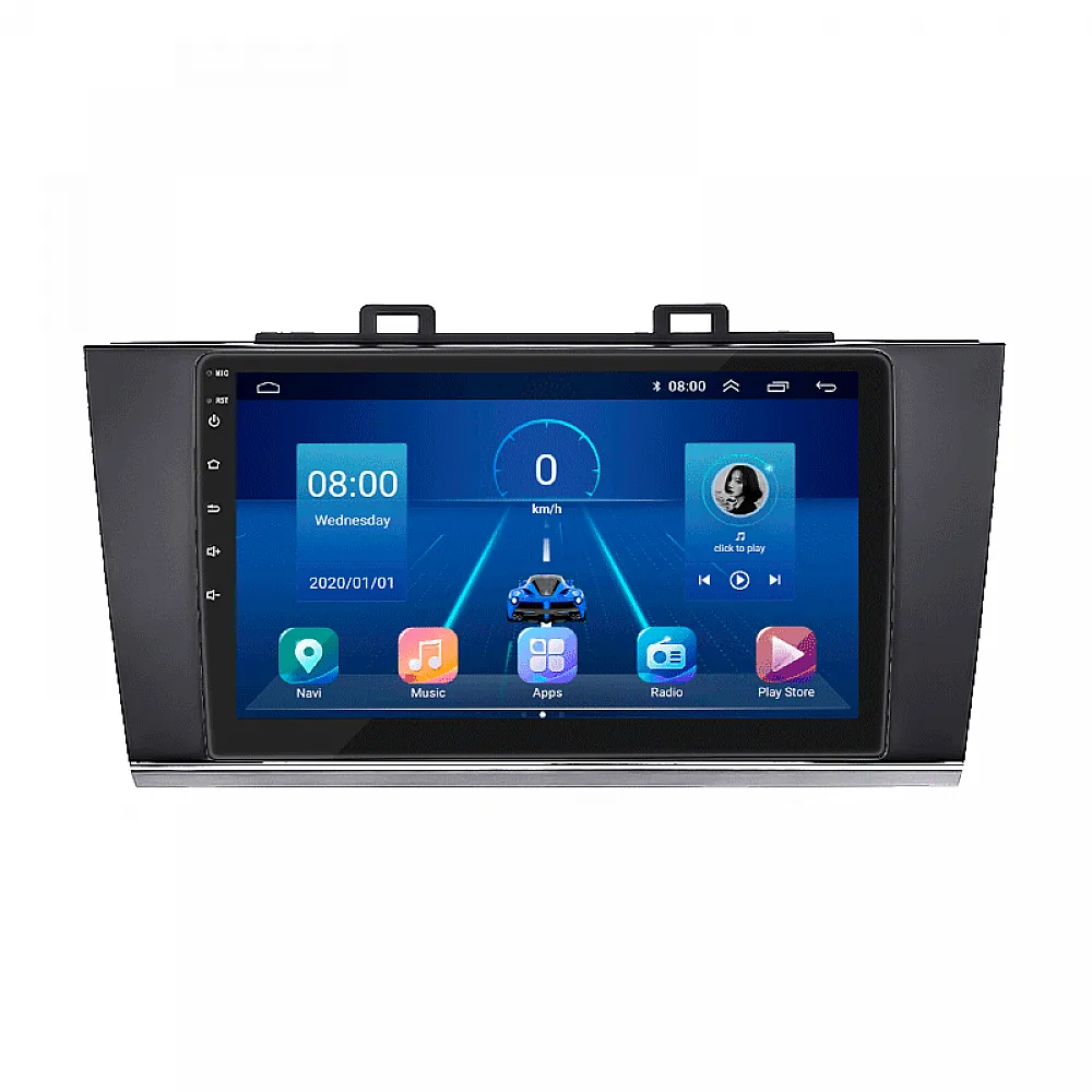 Штатная магнитола 9" Lesko для Subaru Legacy VI 2014-2017 Top 4/32 4G WiFi GPS Субару
