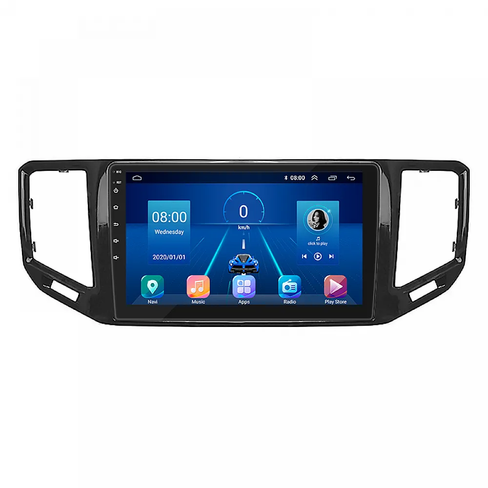 Штатна магнітола 10" Lesko для Volkswagen Teramont I 2017-2020 Top 4/64 4G WiFi GPS Вольксваген