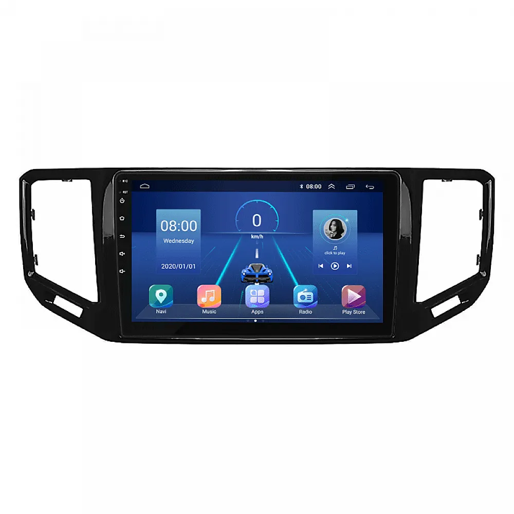 Штатна магнітола 10" Lesko для Volkswagen Teramont I Рестайлінг 2021- Top 4/32 4G WiFI GPS Вольксваген